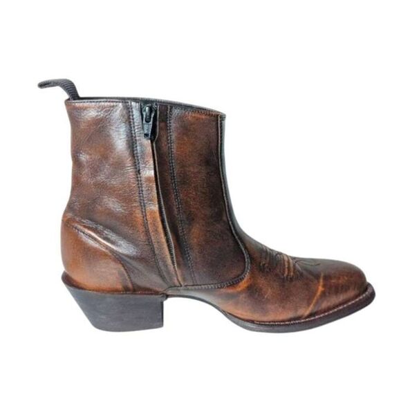 NWOB LAREDO Fletcher Brown Leather Boot Size 10.5D - Picture 8 of 10